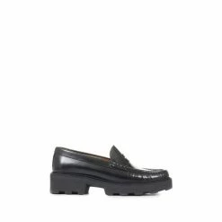 Jones Bootmaker Black Ladies Chunky Penny Loafers 15 Jones Bootmaker Black Ladies Chunky Penny Loafers -Jones Bootmaker shop unnamed file 1000
