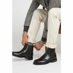 Jones Bootmaker Deakin Leather Mens Chelsea Boots Brown -Jones Bootmaker shop unnamed file 1077