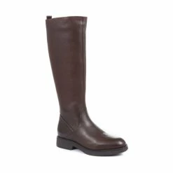 Jones Bootmaker Womens Brown Capree Leather Knee High Boots -Jones Bootmaker shop unnamed file 1098