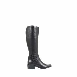 Jones Bootmaker Ladies Long Smart Black Boots