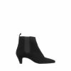 Jones Bootmaker Black Heeled Leather Ladies Chelsea Boots