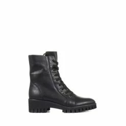 Jones Bootmaker Lauryn Leather Combat Boots Black -Jones Bootmaker shop unnamed file 1191