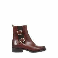 Jones Bootmaker Womens Camelia Leather Buckle Boots Black -Jones Bootmaker shop unnamed file 1206