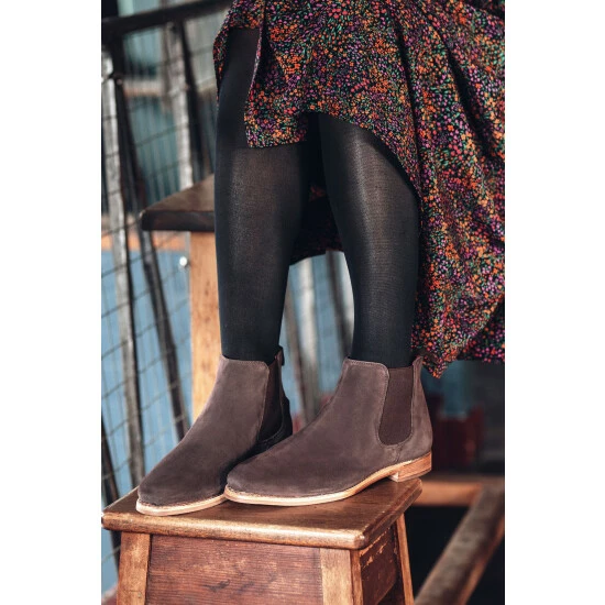 Jones Bootmaker Brown Primrose Goodyear Welted Suede Ladies Chelsea Boots 3 Jones Bootmaker Brown Primrose Goodyear Welted Suede Ladies Chelsea Boots