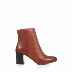 Jones Bootmaker Neptune Leather Heeled Ankle Boots