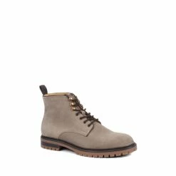 Jones Bootmaker Grey Elba Suede Ankle Boots -Jones Bootmaker shop unnamed file 1340