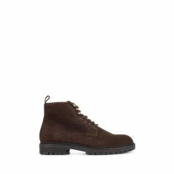 Jones Bootmaker Brown Elba Suede Ankle Boots