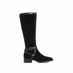 Jones Bootmaker Black Leather Flat Pointed Ladies Riding Boots 7 Jones Bootmaker Black Leather Flat Pointed Ladies Riding Boots -Jones Bootmaker shop unnamed file 1355