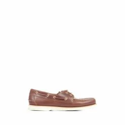 Jones Bootmaker Leather Boat Shoes