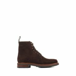 Jones Bootmaker Mens Clapham Brown Leather Suede Ankle Boots -Jones Bootmaker shop unnamed file 1380