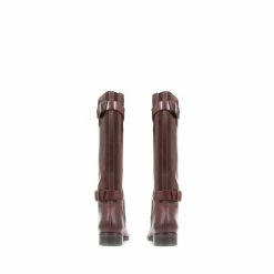 Jones Bootmaker Carrara Extra Slim Leather Brown Knee Boots -Jones Bootmaker shop unnamed file 1473