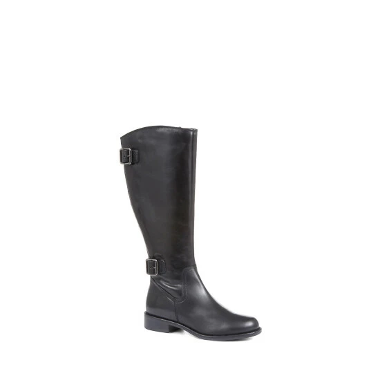Jones Bootmaker Carrara Wide Calf Fit Leather Black Boots 4 Jones Bootmaker Carrara Wide Calf Fit Leather Black Boots - Image 2