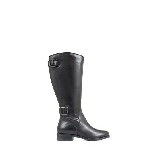 Jones Bootmaker Carrara Wide Calf Fit Leather Black Boots 8 Jones Bootmaker Carrara Wide Calf Fit Leather Black Boots - Image 6