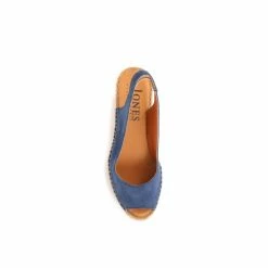 Jones Bootmaker Blue Rosanna Slingback Wedges -Jones Bootmaker shop unnamed file 151