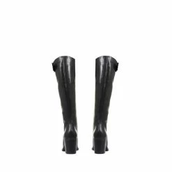 Jones Bootmaker Cesena Medium Leather Black Knee Boots -Jones Bootmaker shop unnamed file 1514