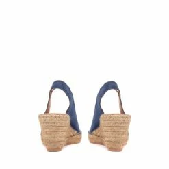 Jones Bootmaker Blue Rosanna Slingback Wedges -Jones Bootmaker shop unnamed file 152