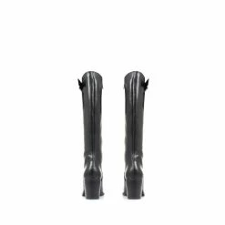 Jones Bootmaker Cesena Slim Leather Black Knee Boots 4 Jones Bootmaker Cesena Slim Leather Black Knee Boots -Jones Bootmaker shop unnamed file 1544