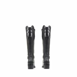 Jones Bootmaker Rachel Black Leather Rider Boots -Jones Bootmaker shop unnamed file 1556