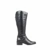 Jones Bootmaker Phoebe Black Wide Calf Leather Knee Boots -Jones Bootmaker shop unnamed file 1596