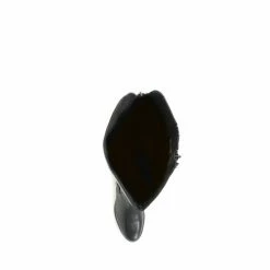 Jones Bootmaker Phoebe Black Wide Calf Leather Knee Boots -Jones Bootmaker shop unnamed file 1599