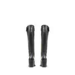 Jones Bootmaker Cesena Black Wide Leather Knee Boots -Jones Bootmaker shop unnamed file 1604