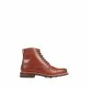 Jones Bootmaker Brown Barking Goodyear Welted Leather Ankle Boots