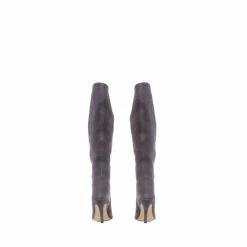 Jones Bootmaker Grey Luz Stiletto Knee High Boots -Jones Bootmaker shop unnamed file 1646