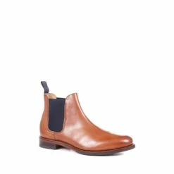 Jones Bootmaker shop 4 Jones Bootmaker Brown Bayridge Leather Goodyear Welt Chelsea Boots
