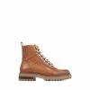 Jones Bootmaker Brown Susanna Leather Hiker Boots