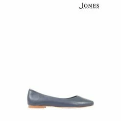 Jones Bootmaker Elenora Leather Ballerina Flats Blue -Jones Bootmaker shop unnamed file 174