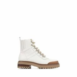 Jones Bootmaker Susanna Leather White Hiker Boots -Jones Bootmaker shop unnamed file 1740