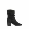 Jones Bootmaker Cloe Leather Suede Slouch Black Boots -Jones Bootmaker shop unnamed file 1741
