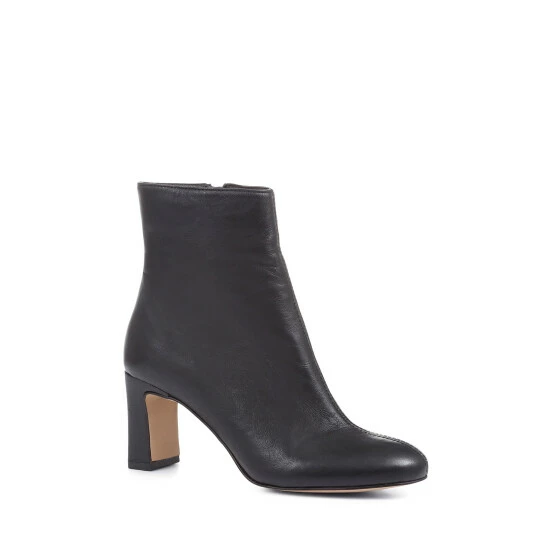 Jones Bootmaker Black Letty Heeled Leather Ankle Boots 5 Jones Bootmaker Black Letty Heeled Leather Ankle Boots - Image 3