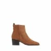 Jones Bootmaker Caileigh Brown Suede Western Boots