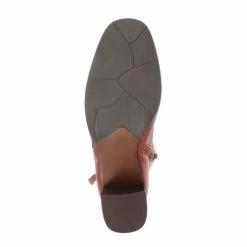 Jones Bootmaker Brown Sylvana Block Heel Ankle Boots -Jones Bootmaker shop unnamed file 1840