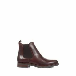 Jones Bootmaker Carlotta Leather Chelsea Brown Boots -Jones Bootmaker shop unnamed file 1907