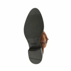 Jones Bootmaker Brown Leather Flat Pointed Ladies Riding Boots -Jones Bootmaker shop unnamed file 1957
