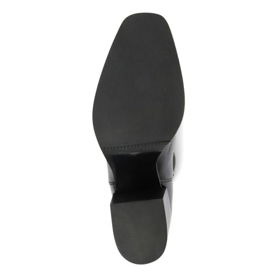 Jones Bootmaker Womens Black Clelia Block Heel Chelsea Boots 6 Jones Bootmaker Womens Black Clelia Block Heel Chelsea Boots - Image 5