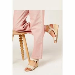 Jones Bootmaker Ladies White Luana Leather Wedge Sandals -Jones Bootmaker shop unnamed file 1983