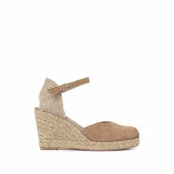 Jones Bootmaker Ladies Natural Arabella Leather Wedge Sandals -Jones Bootmaker shop unnamed file 2026