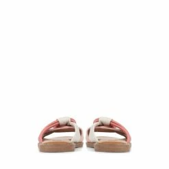 Jones Bootmaker Pink Ginia Leather Slider Sandals -Jones Bootmaker shop unnamed file 2029