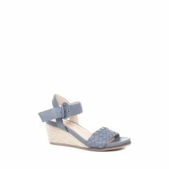 Jones Bootmaker Ladies Luana Leather Wedge Sandals Brown -Jones Bootmaker shop unnamed file 2062