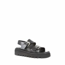 Jones Bootmaker Black Madalynn Dual Strap Chunky Sandals 3 Jones Bootmaker Black Madalynn Dual Strap Chunky Sandals -Jones Bootmaker shop unnamed file 2090