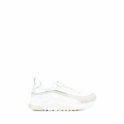 Jones Bootmaker Samanta White Chunky Leather Trainers