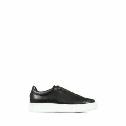 Jones Bootmaker Sultan Black Leather Trainers -Jones Bootmaker shop unnamed file 2237