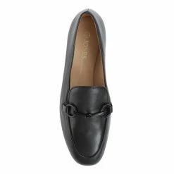 Jones Bootmaker Mara Black Leather Ladies Loafers -Jones Bootmaker shop unnamed file 226