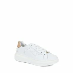 Jones Bootmaker Womens White Enrica Leather Platform Trainers -Jones Bootmaker shop unnamed file 2266