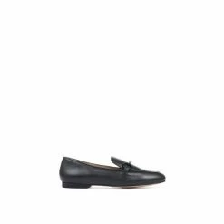 Jones Bootmaker Mara Black Leather Ladies Loafers -Jones Bootmaker shop unnamed file 228