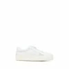 Jones Bootmaker Aliyah White Leather Trainers