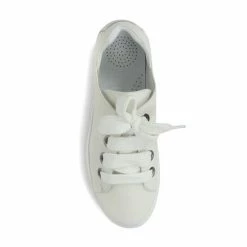 Jones Bootmaker White Bakerloo Leather Trainers -Jones Bootmaker shop unnamed file 2309